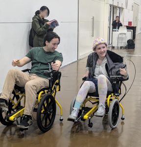 Cogy wheelchair in action