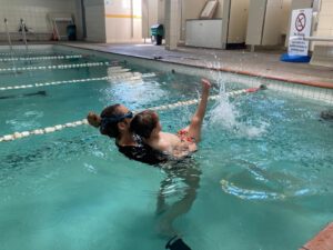 hydrotherapy session with Marina